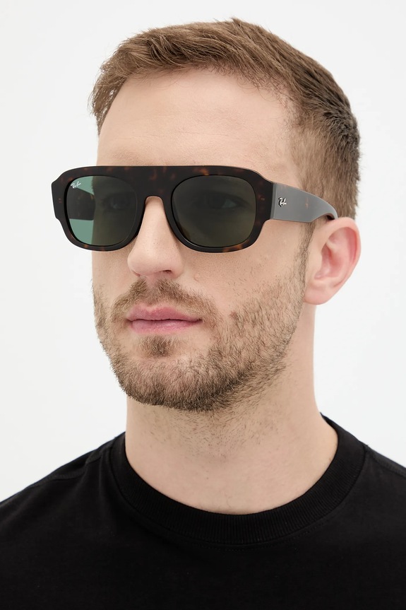 Ray-Ban ochelari de soare 0RB2218.679071 maro AA00