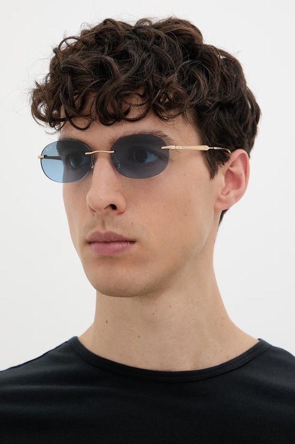 Ray-Ban occhiali da sole 0RB3767 oro AA00