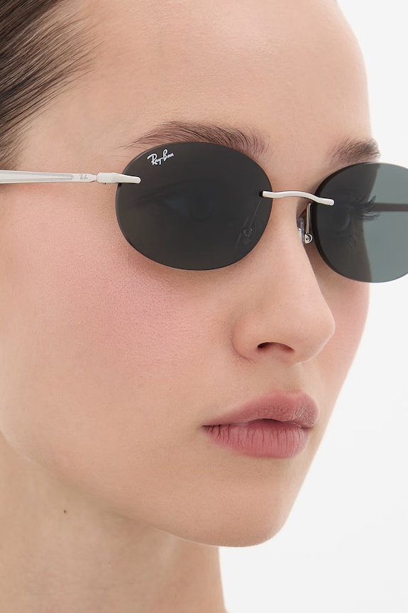 Dodaci Ray-Ban sunčane naočale 0RB3767 srebrna