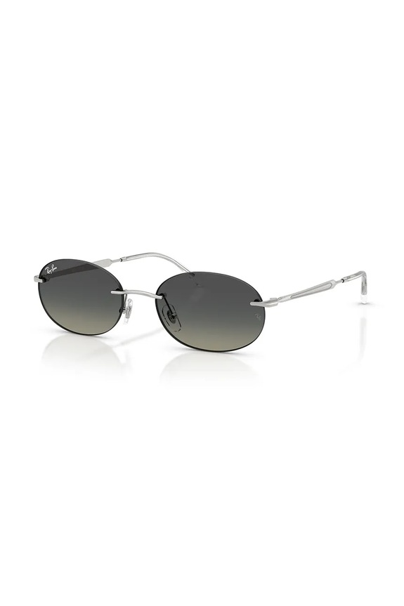 Ray-Ban okulary przeciwsłoneczne gradientowa srebrny 0RB3767