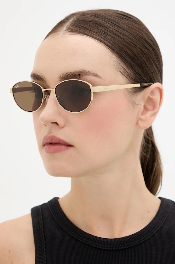 Kiegészítők Ray-Ban napszemüveg 0RB3774D arany