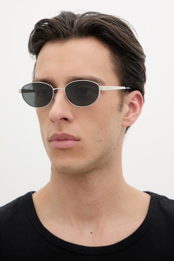 Ray-Ban γυαλιά ηλίου ομοιόμορφος ασημί 0RB3774D