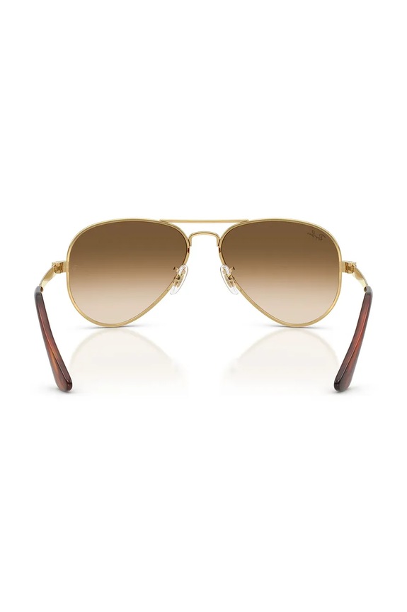 Ray-Ban okulary przeciwsłoneczne 0RB3925 złoty