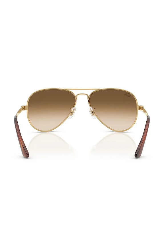 Ray-Ban okulary przeciwsłoneczne 0RB3925 złoty