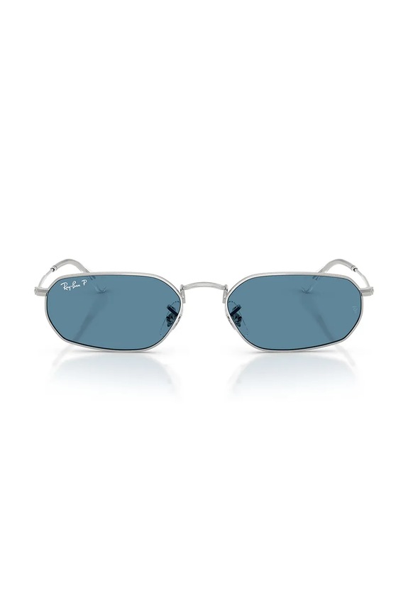 Ray-Ban okulary przeciwsłoneczne srebrny 0RB3947.003/S2