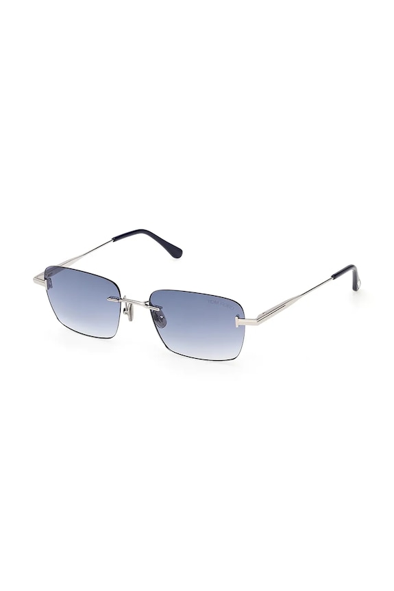 Γυαλιά ηλίου Tom Ford Jake ορθογώνιο ασημί FT1354.5416W