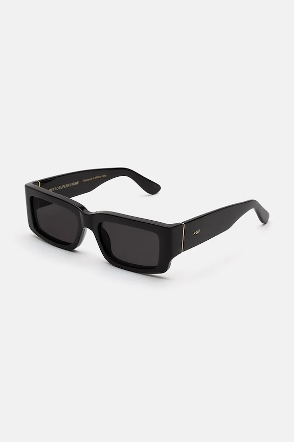 Retrosuperfuture okulary przeciwsłoneczne Notte jednolita czarny Notte.47X