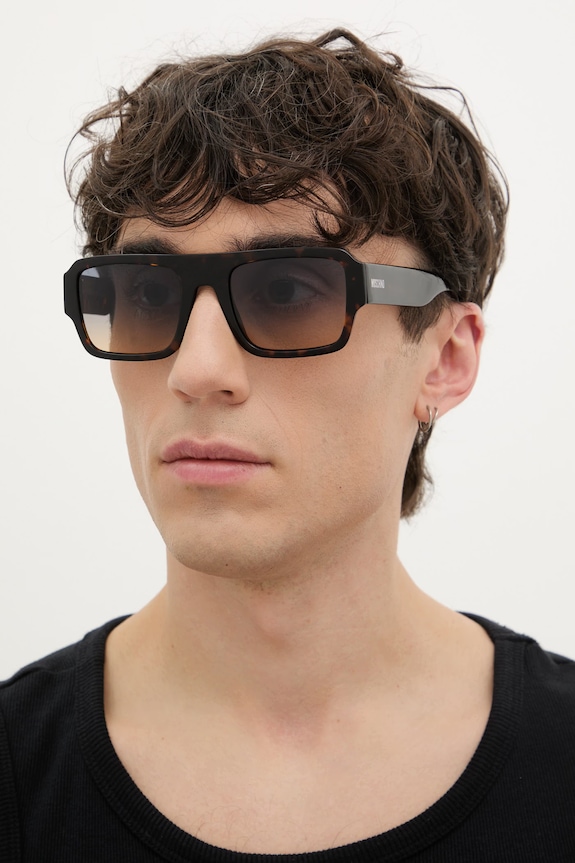 Moschino okulary przeciwsłoneczne MOS213/S brązowy AA00