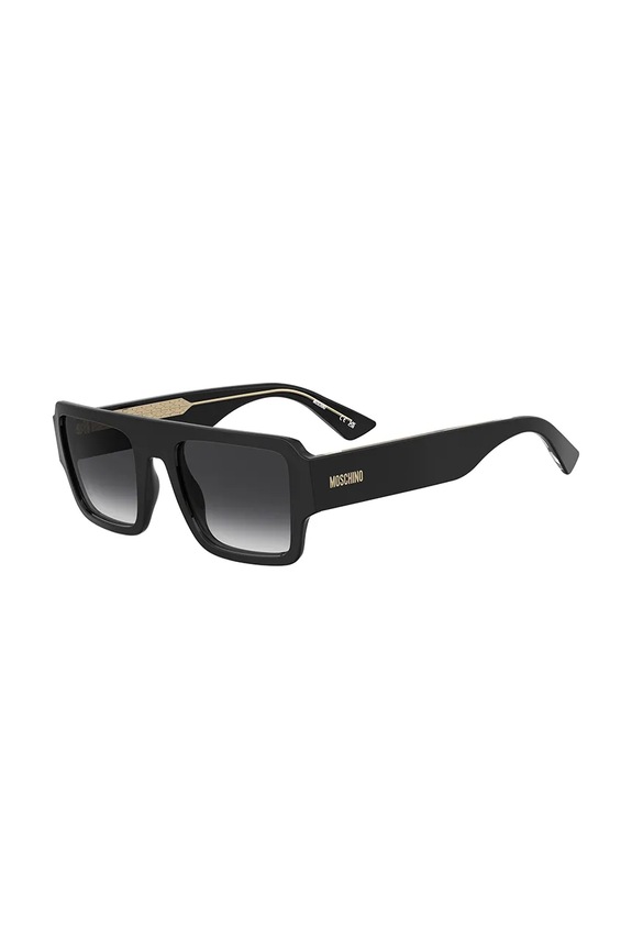 Moschino okulary przeciwsłoneczne wzorzysta czarny MOS213/S