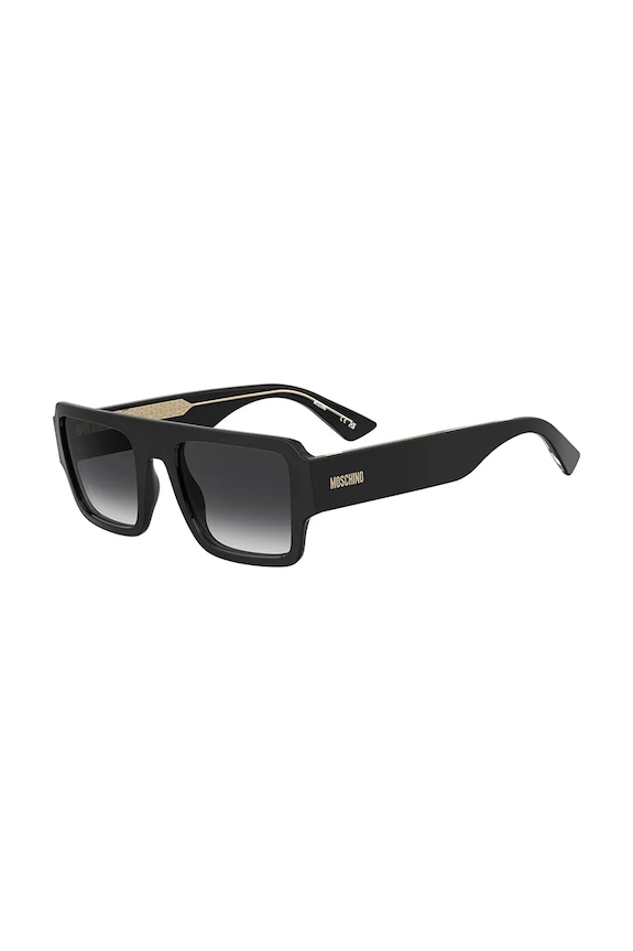 Moschino okulary przeciwsłoneczne wzorzysta czarny MOS213/S