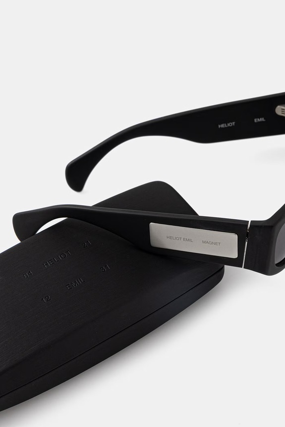 Heliot Emil sunglasses SS26PRE.16.058.BLKMT.CO black