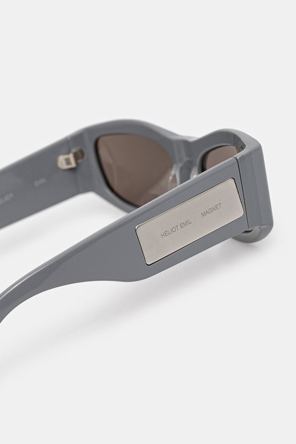 Heliot Emil sunglasses gray SS26PRE.16.058.GY04.CO