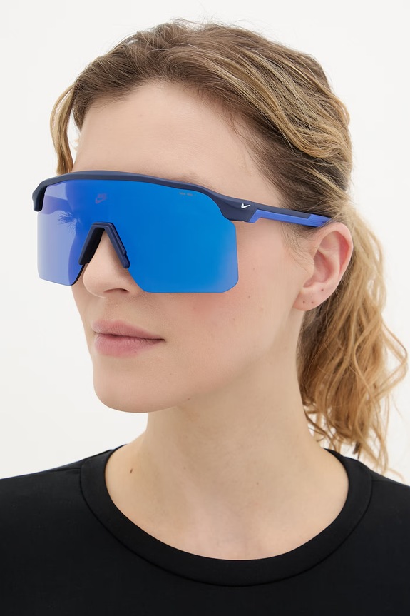 Nike okulary przeciwsłoneczne EXPEDITION SHIELD IU4705X granatowy AA00