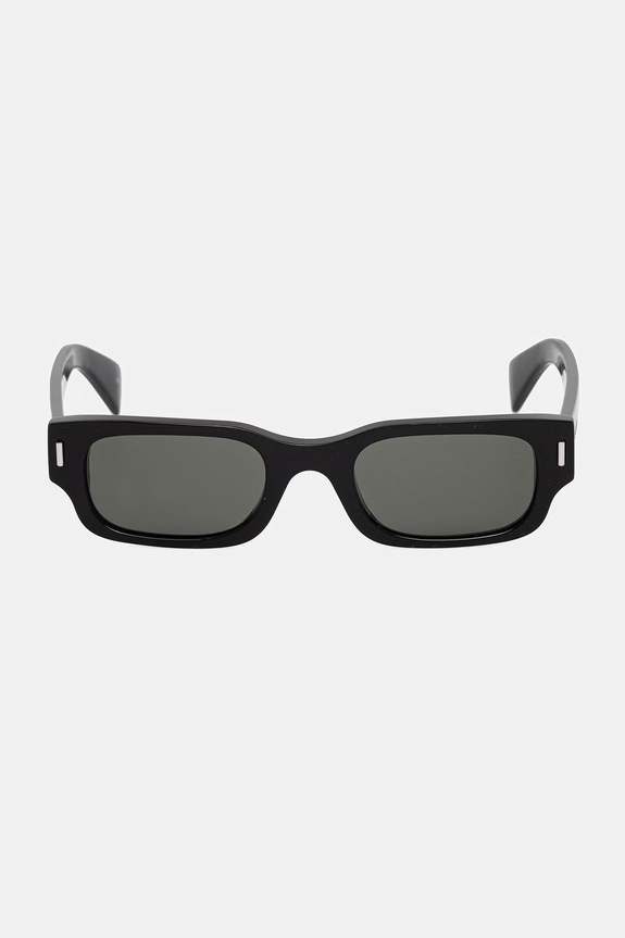 Akcesoria Alexander McQueen okulary przeciwsłoneczne AM0549S czarny