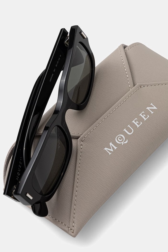 Alexander McQueen okulary przeciwsłoneczne czarny AM0549S