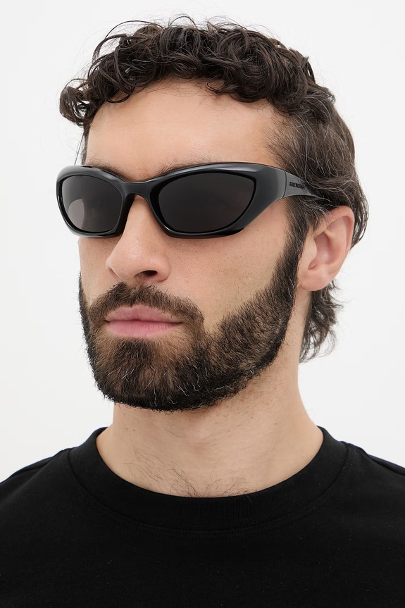 Balenciaga okulary przeciwsłoneczne BB0463S czarny AA00