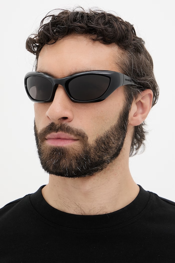 Balenciaga okulary przeciwsłoneczne BB0463S czarny AA00