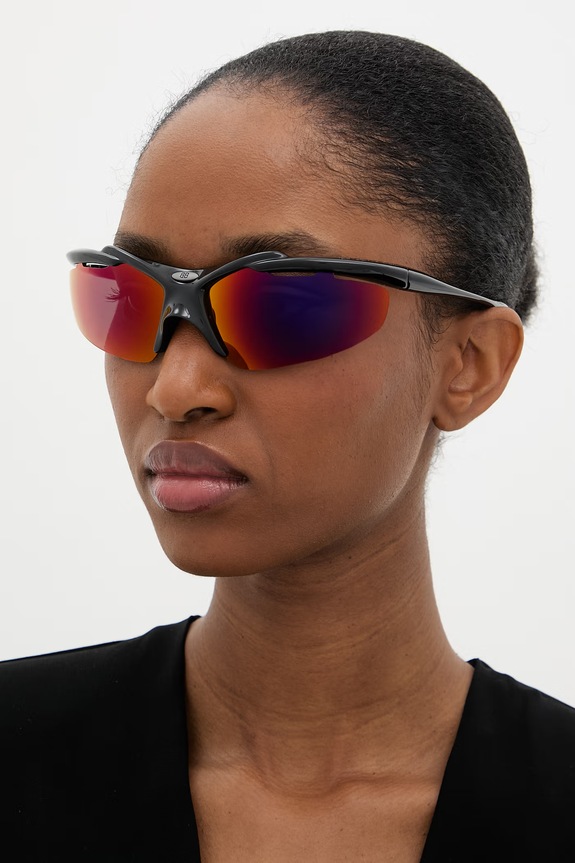 Akcesoria Balenciaga okulary przeciwsłoneczne BB0464S czarny