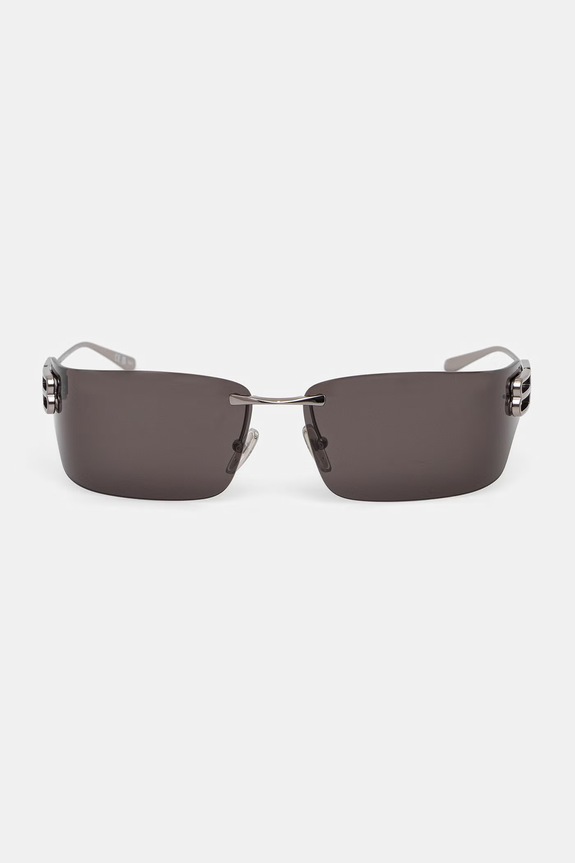 Balenciaga okulary przeciwsłoneczne srebrny BB0485SA
