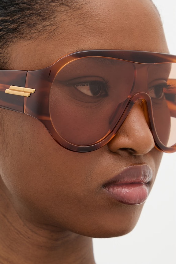 Bottega Veneta okulary przeciwsłoneczne BV1345S