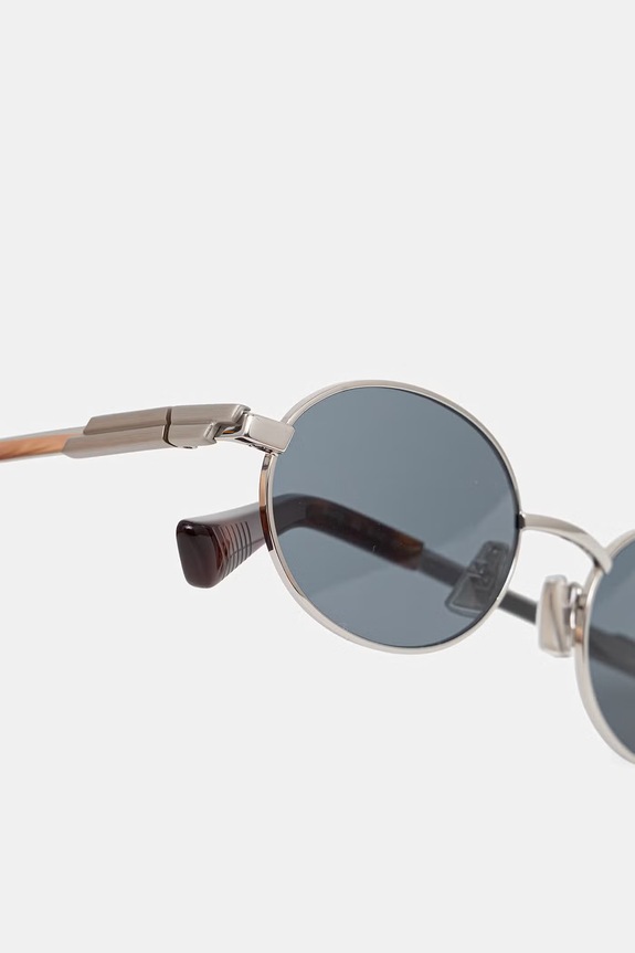 Doplnky Bottega Veneta slnečné okuliare BV1470S strieborná