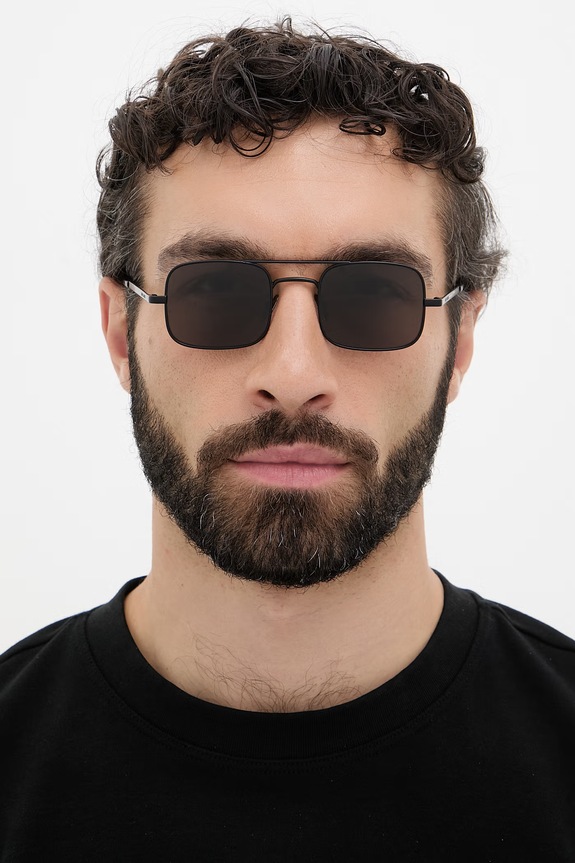 Saint Laurent okulary przeciwsłoneczne pilotki SL.331 czarny