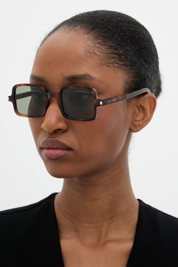 Αξεσουάρ Saint Laurent Γυαλιά Ηλίου SL.332 καφέ