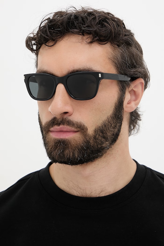 Saint Laurent okulary przeciwsłoneczne kwadratowe SL.874 czarny AA00