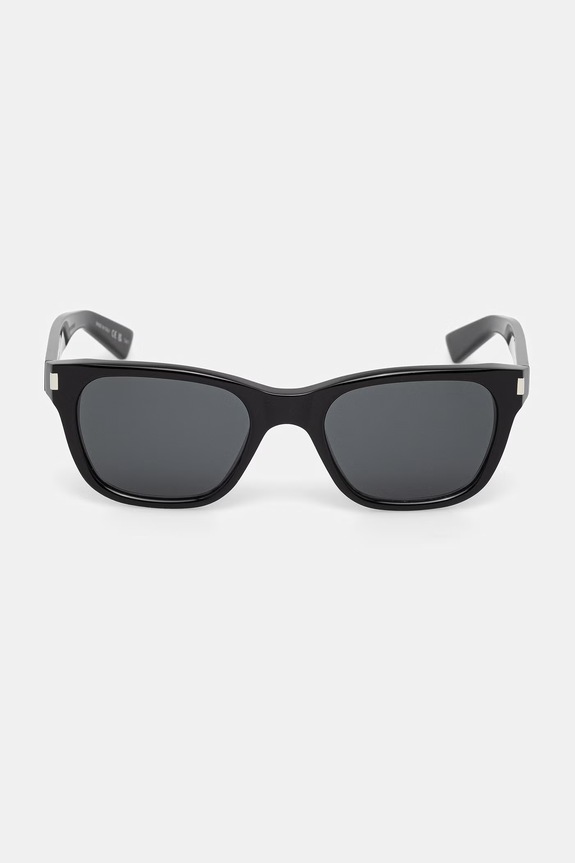 Saint Laurent okulary przeciwsłoneczne kwadratowe czarny SL.874