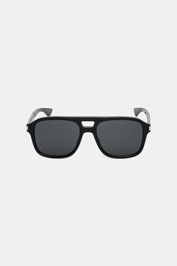 Akcesoria Saint Laurent okulary przeciwsłoneczne pilotki SL.881 czarny
