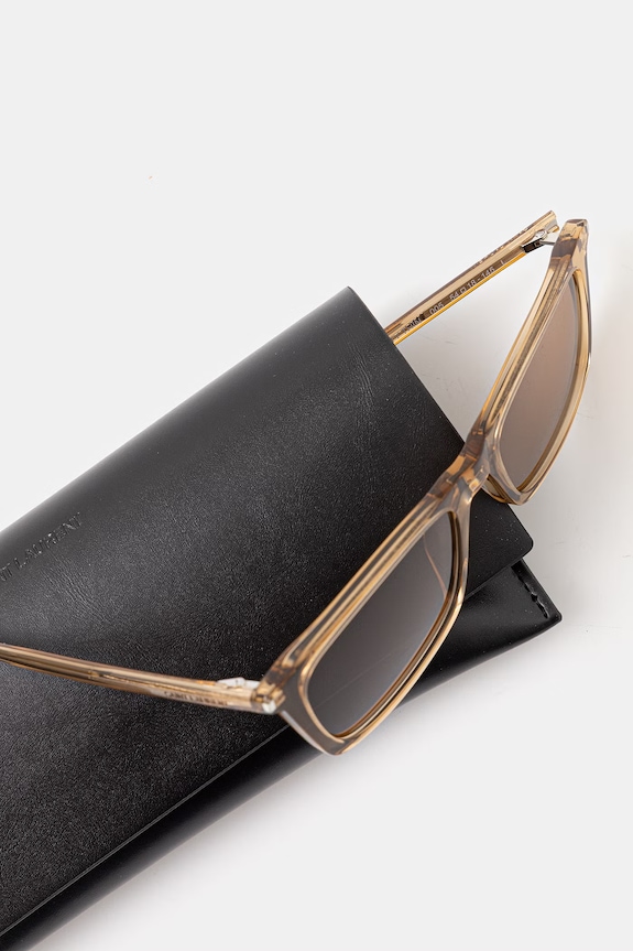 Saint Laurent okulary przeciwsłoneczne SL.890.BETTY.THIN brązowy