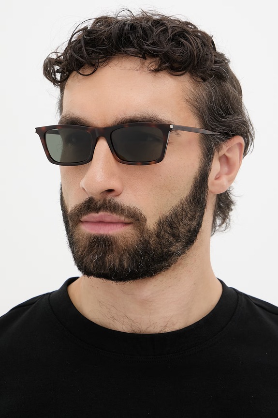 Saint Laurent okulary przeciwsłoneczne SL.890.BETTY.THIN brązowy AA00