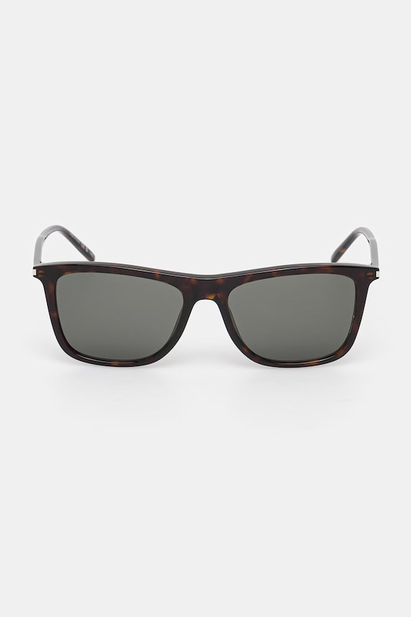 Saint Laurent okulary przeciwsłoneczne kwadratowe brązowy SL.895