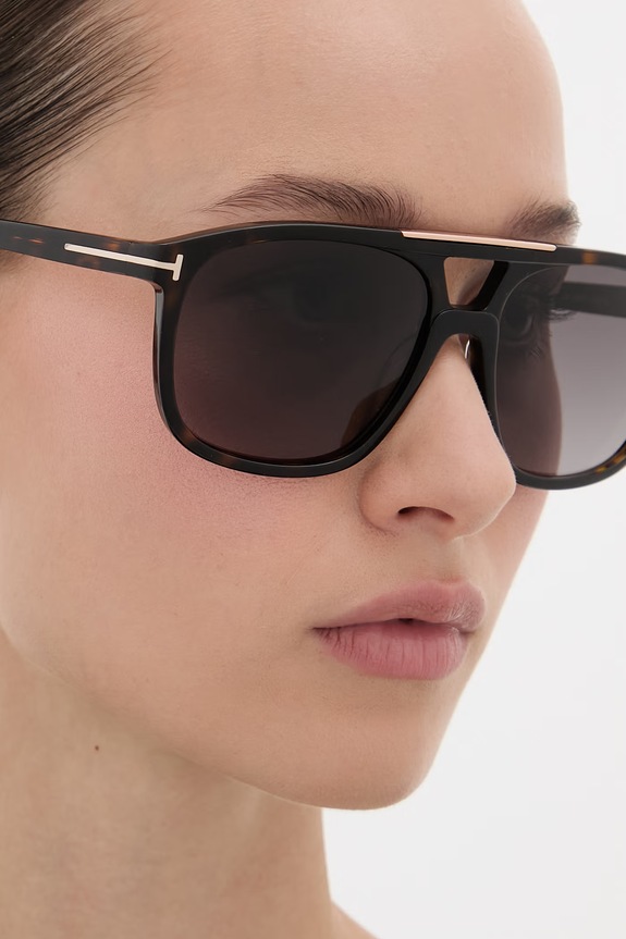 Tom Ford okulary przeciwsłoneczne pilotki Brianna FT1338.5852K