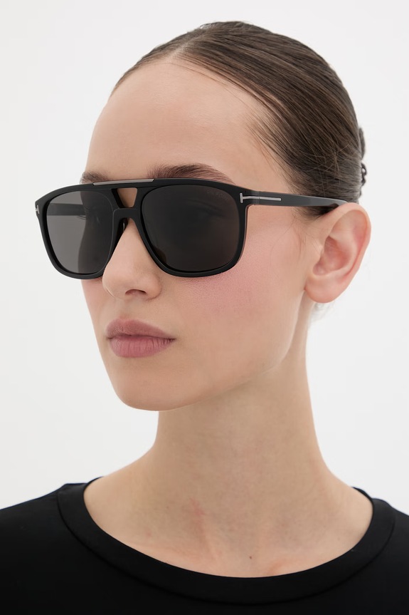 Akcesoria Tom Ford okulary przeciwsłoneczne pilotki Brianna FT1338.N.5801A czarny