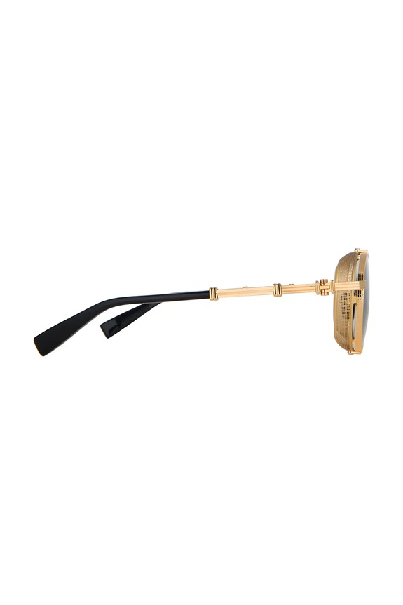 Akcesoria Balmain okulary przeciwsłoneczne okrągłe BRIGADE - I BPS.110A czarny