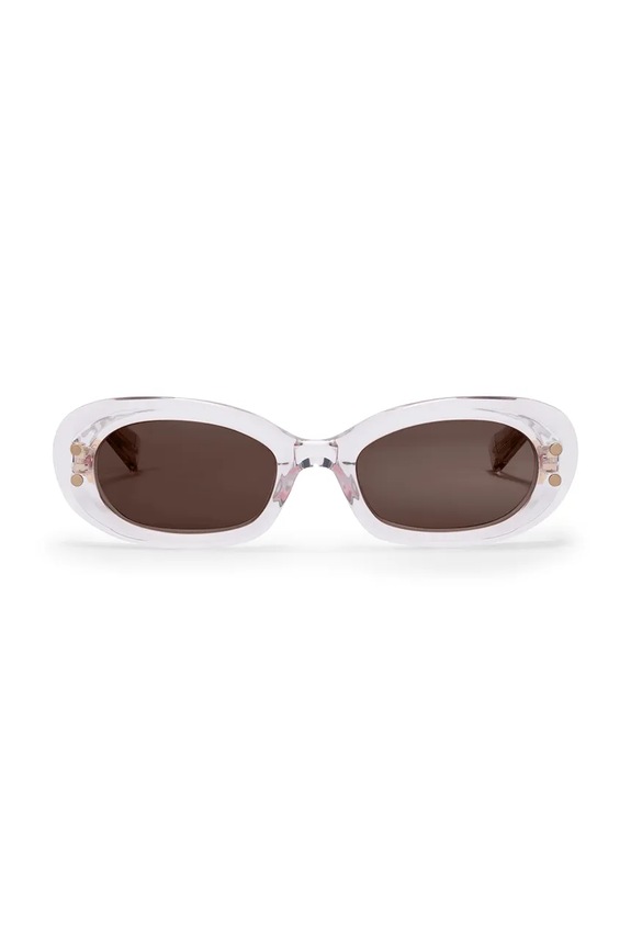 Balmain okulary przeciwsłoneczne IMPERIAL II BPS.196C beżowy AA00