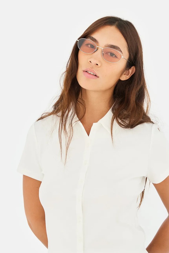 Retrosuperfuture Uovo okulary przeciwsłoneczne L6D.ISVV srebrny AA00
