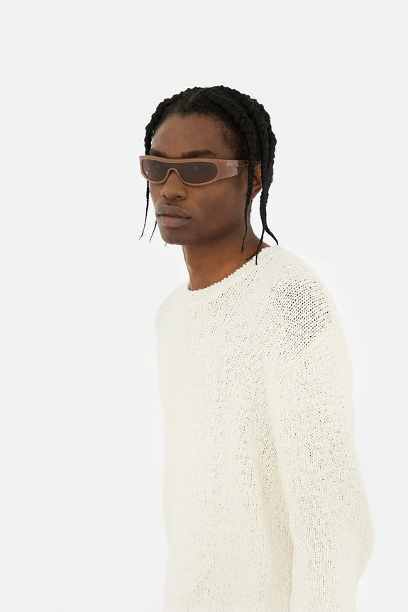 Akcesoria Retrosuperfuture Pharoah okulary przeciwsłoneczne EHQ.I90V brązowy