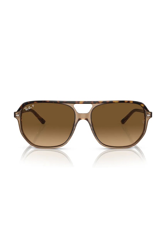 Ray-Ban okulary przeciwsłoneczne 0RB2205 brązowy AA00