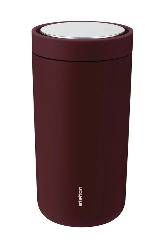 Stelton kubek termiczny To Go Click 200 ml bordowy 675.47
