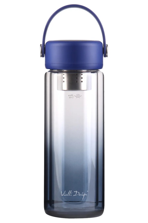 Vialli Design butelka z zaparzaczem Fuori 350 ml multicolor 30183