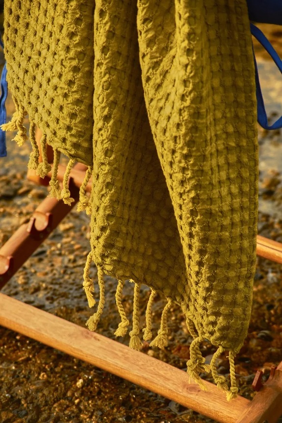 Πετσέτα παραλίας Calma House Ola 100 x 180 cm OLA.100.VER