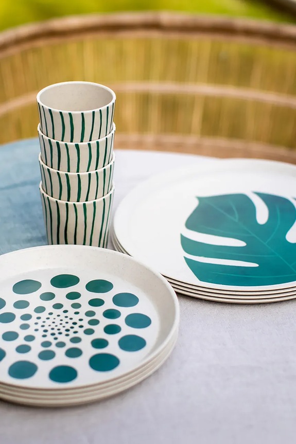 Σετ δείπνου για 4 άτομα Koziol Monstera 16-pack 7879700 πολύχρωμο AA00