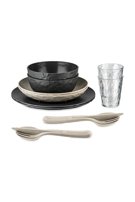 Επιτραπέζια σκεύη για 2 άτομα Koziol Club Set Skagen 10-pack πολύχρωμο 8626281