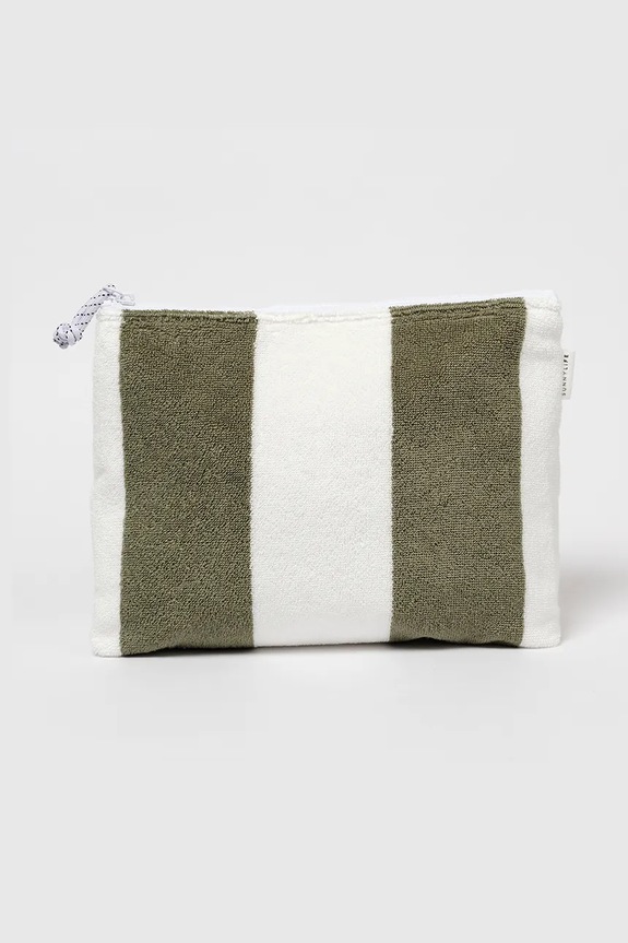 SunnyLife Vacay Olive Stripe zöld S51TBPVA