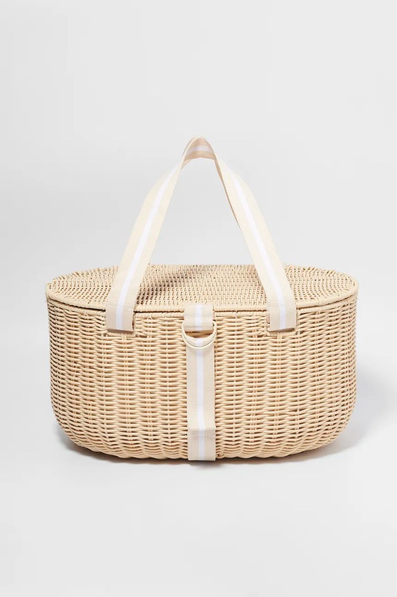 SunnyLife koszyk piknikowy Le Weekend Natural 35 L beżowy S41PBNAT