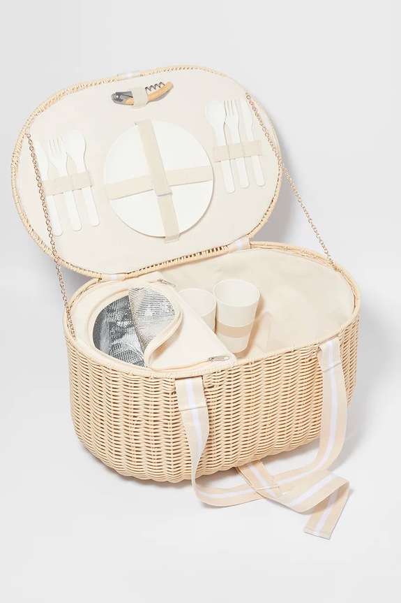SunnyLife koszyk piknikowy Le Weekend Natural 35 L S41PBNAT beżowy AA00