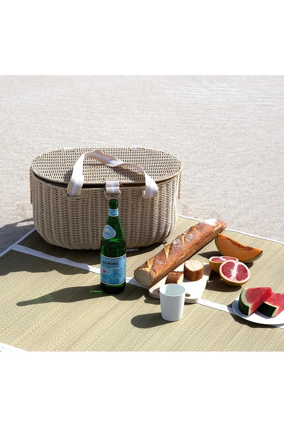 SunnyLife koszyk piknikowy Le Weekend Natural 35 L beżowy S41PBNAT