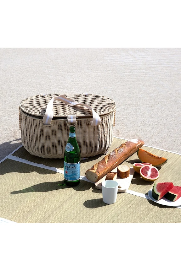 SunnyLife koszyk piknikowy Le Weekend Natural 35 L beżowy S41PBNAT